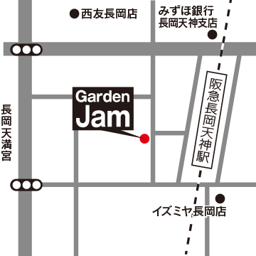 長岡京市で外構工事は株式会社garden Jamへ